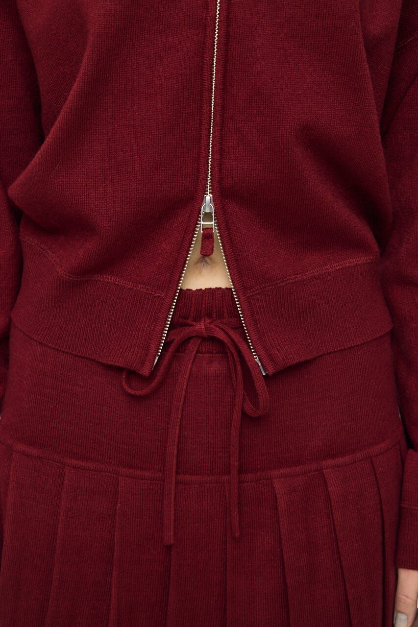 MOUSSY「ZIP UP PARKA & PLEATED ミニスカート」|ワンピース|