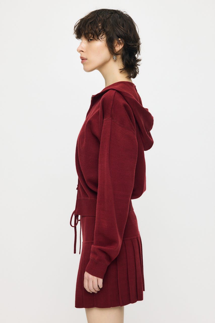 MOUSSY「ZIP UP PARKA & PLEATED ミニスカート」|ワンピース|
