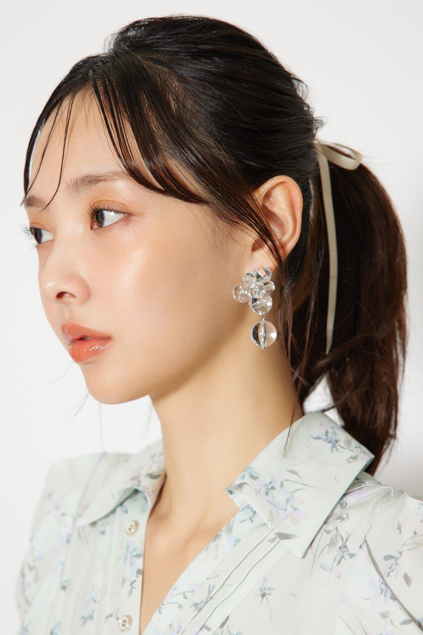 rienda「ランダムメニーフェイクパールピアス」|ピアス|