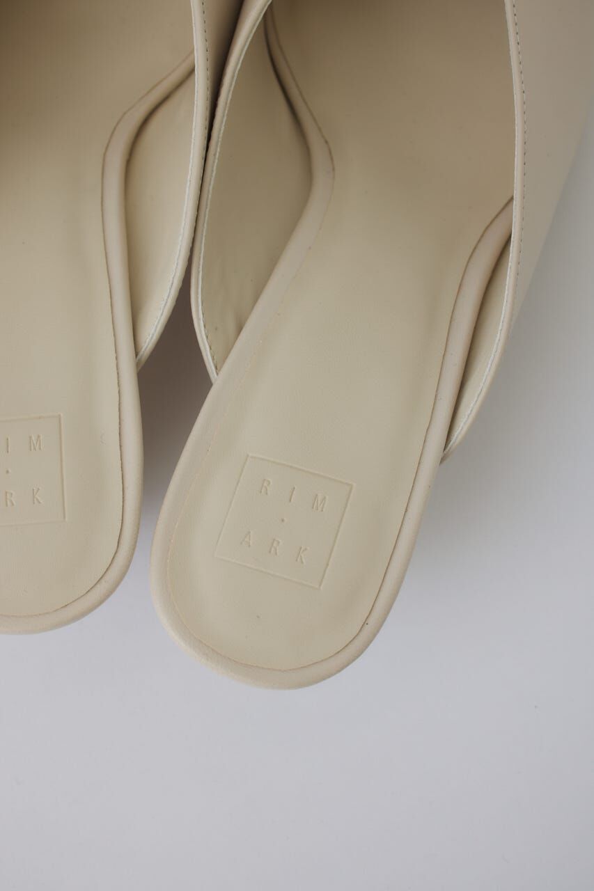 RIM.ARK 「Pointed toe mule」|サンダル|