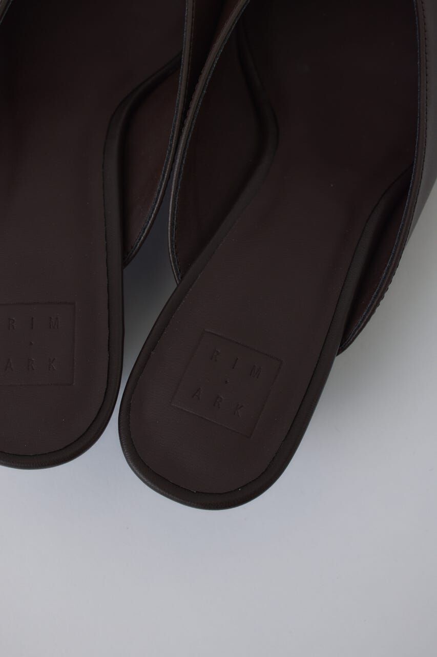 RIM.ARK 「Pointed toe mule」|サンダル|