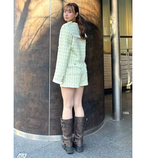 CALNAMUR「バックポケットツイードショートパンツ」|その他|