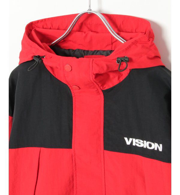 VENCE share style「VISION STREET WEAR ヴィジョンストリートウェア フードナイロンジャケット」|ブルゾン・スタジャン|