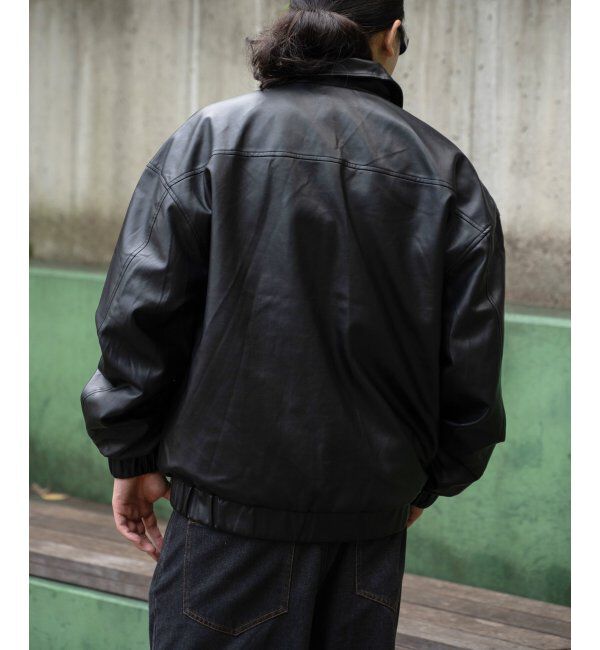 VENCE share style「A-2合皮ジャケット」|その他|