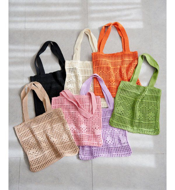 VENCE share style「かぎ編みトートバッグ」|その他|
