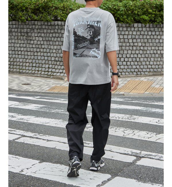 VENCE share style「【THRASHER ／スラッシャー】ピグメントフォトプリントT」|Tシャツ・カットソー|