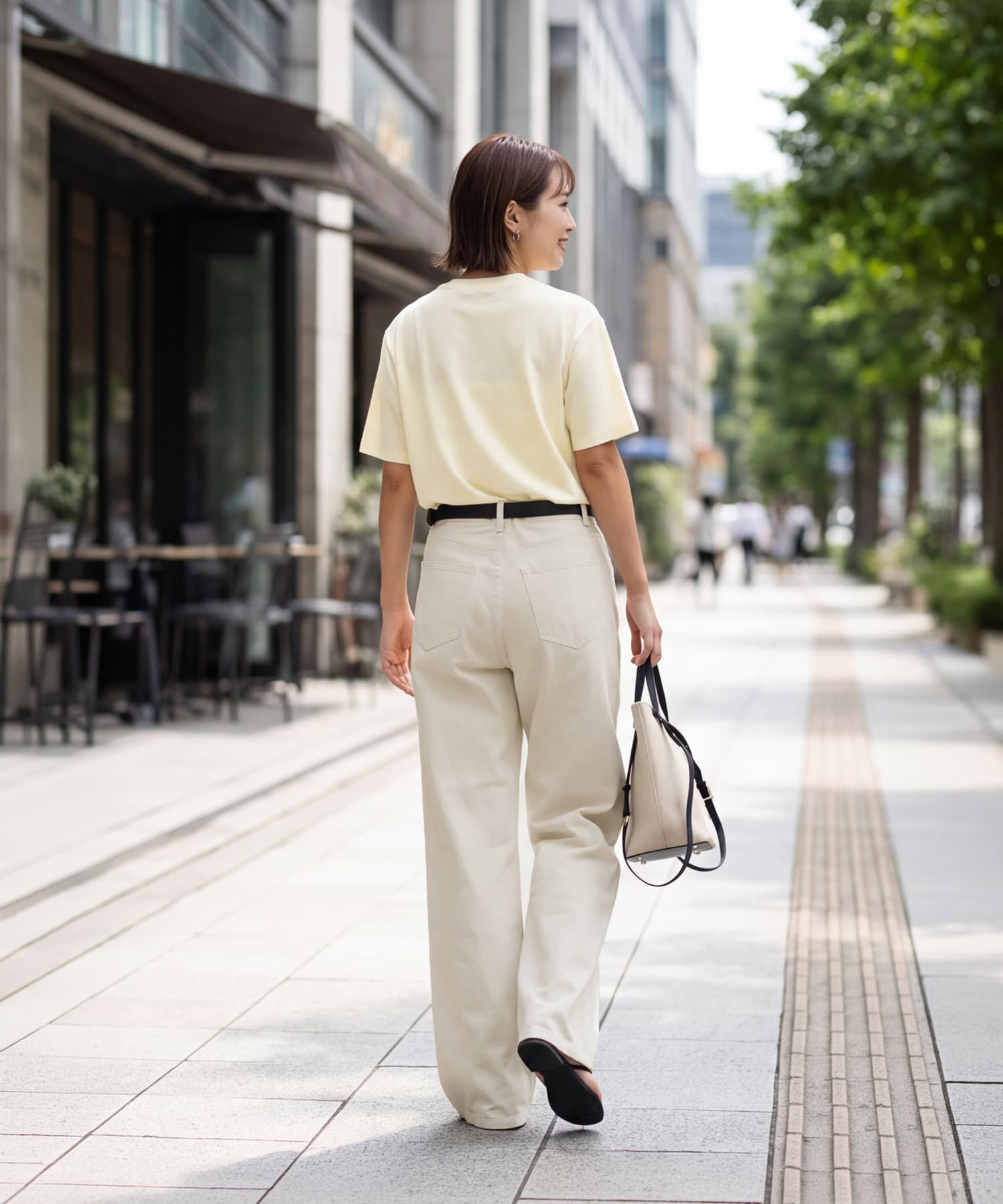 STYLE DELI「風合い加工ストレートコットンワイドパンツ」|その他|