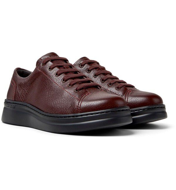 CAMPER「[カンペール] RUNNER UP / レザースニーカー」|スニーカー|ワインレッド