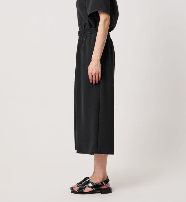 UNITED ARROWS「COMFY クロップド ワイドパンツ ‐防汚 UVカット ウォッシャブル‐」|チノ|