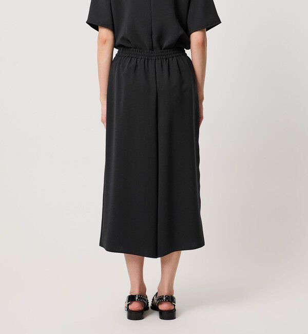 UNITED ARROWS「COMFY クロップド ワイドパンツ ‐防汚 UVカット ウォッシャブル‐」|チノ|