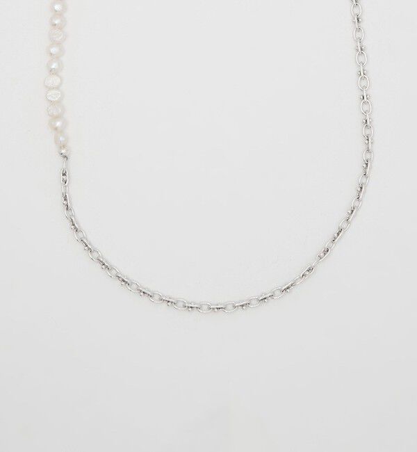 UNITED ARROWS「【別注】＜PHILIPPE AUDIBERT＞STOW MIX ネックレス」|ネックレス|SILVER
