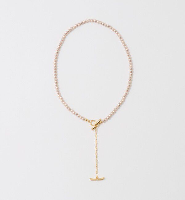 UNITED ARROWS「4MM イミテーションパール 2WAY ネックレス」|ネックレス|