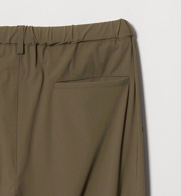 UNITED ARROWS「ナイロン/ポリウレタン エコニール 2プリーツ パンツ タテヨコストレッチ」|チノ|