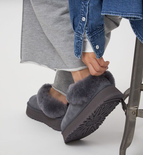 UNITED ARROWS green label relaxing「＜UGG＞タゼル / Tazzelle」|ロングブーツ|DK.GRAY