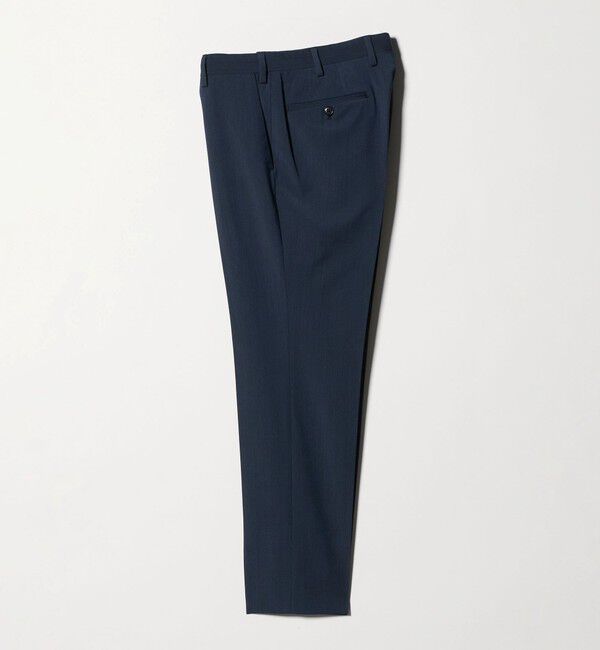 UNITED ARROWS green label relaxing「A+ TWPU トロピカル無地 スリム セットアップ パンツ スラックス -ウォッシャブル・ストレッチ・ウエストア」|スーツ|