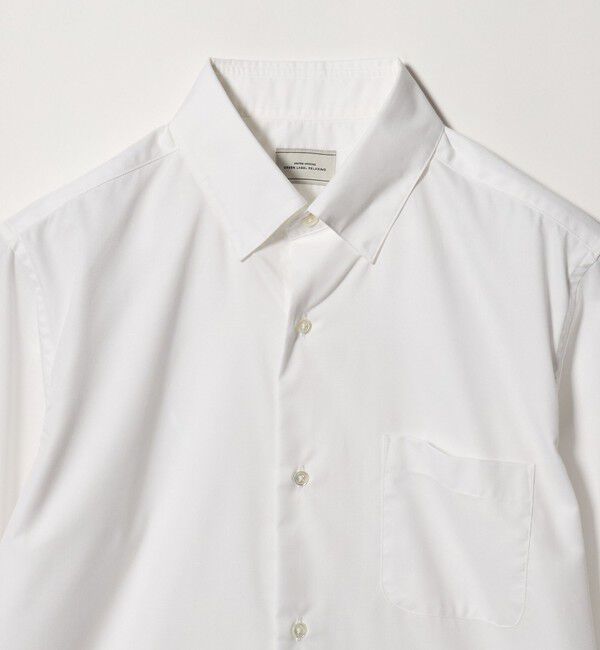 UNITED ARROWS green label relaxing「エブリット TC パナマ スナップ ボタンダウン シャツ -イージーアイロン・通気性-」|シャツ・ブラウス|