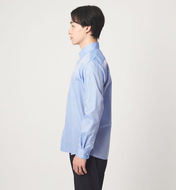 UNITED ARROWS green label relaxing「エブリット TC パナマ スナップ ボタンダウン シャツ -イージーアイロン・通気性-」|シャツ・ブラウス|