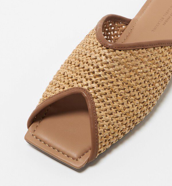 UNITED ARROWS green label relaxing「Vカット ミュールサンダル」|サンダル|