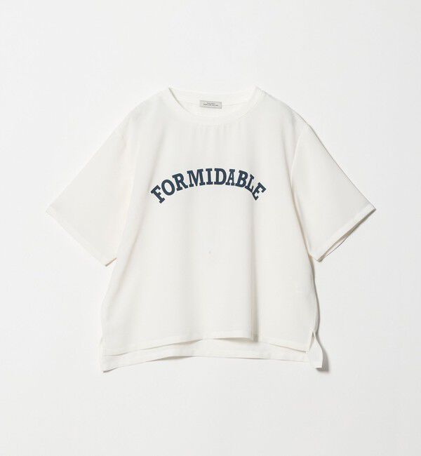 UNITED ARROWS green label relaxing「【WEB限定】＜at ease＞ジョーゼット プリント カットソー  吸水速乾」|Tシャツ・カットソー|
