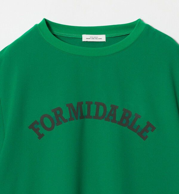 UNITED ARROWS green label relaxing「【WEB限定】＜at ease＞ジョーゼット プリント カットソー  吸水速乾」|Tシャツ・カットソー|