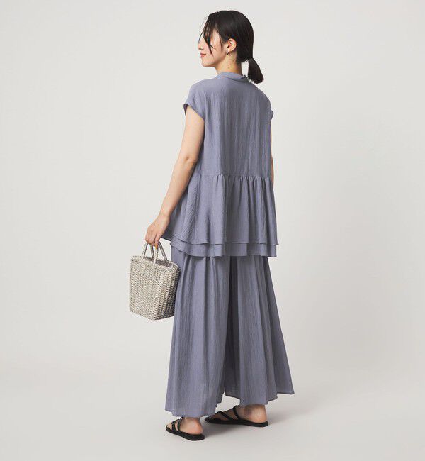 UNITED ARROWS green label relaxing「【WEB限定】＜at ease＞ボイル キュロット パンツ」|キュロット|