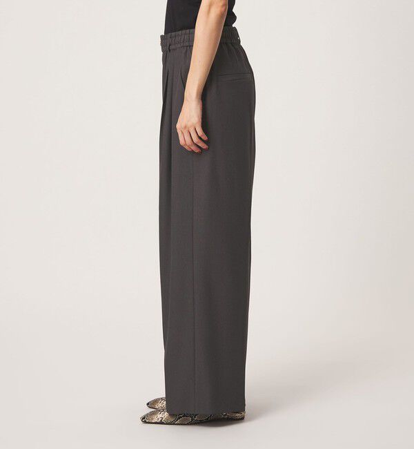 UNITED ARROWS green label relaxing「ニーハイワイドパンツ マシンウォッシャブル ストレッチ 帯電防止」|その他|