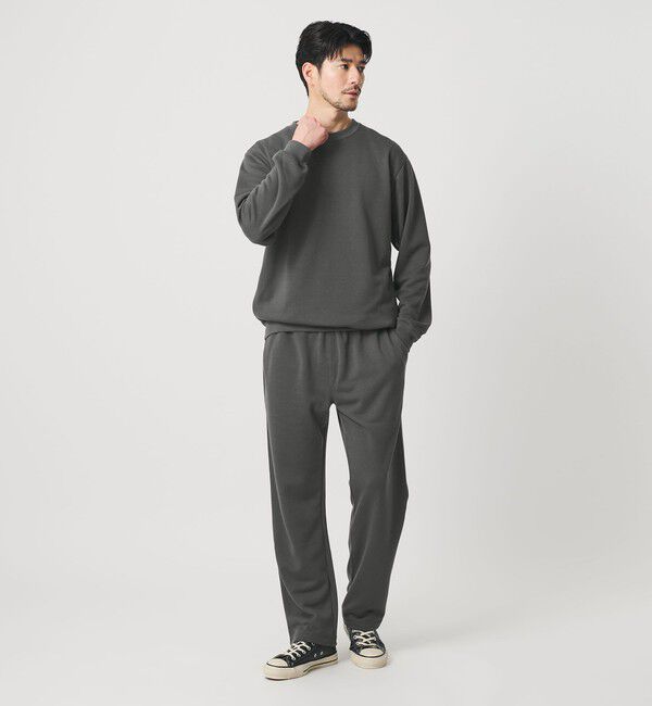BEAUTY&YOUTH UNITED ARROWS「【WEB限定 WARDROBE SMART】エアロノット スウェット/セットアップ対応【吸水速乾・UVカット】」|スウェット・ジャージ|