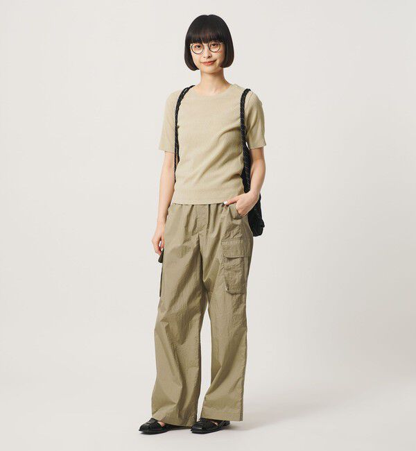 BEAUTY&YOUTH UNITED ARROWS「シャーリング コンパクト ボーダー Tシャツ」|Tシャツ・カットソー|