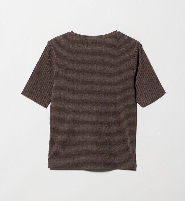 BEAUTY&YOUTH UNITED ARROWS「シャーリング コンパクト ボーダー Tシャツ」|Tシャツ・カットソー|