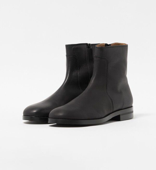 BEAUTY&YOUTH UNITED ARROWS「ラム ジッパー ブーツ」|ロングブーツ|