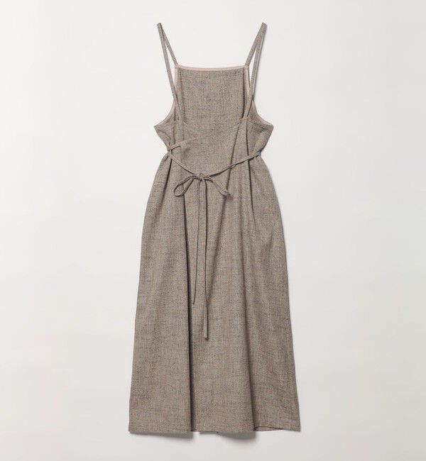 STEVEN ALAN「＜Steven Alan＞ヘリンボーン ツイードライク エプロン ワンピース」|ワンピース|