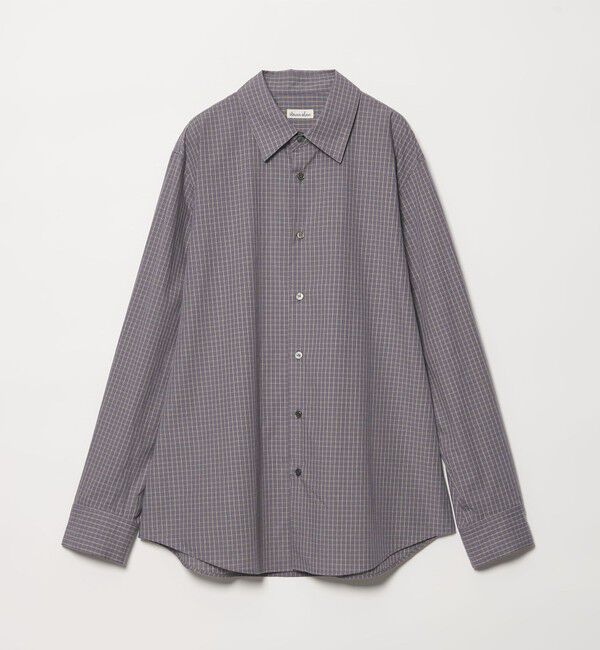 STEVEN ALAN「＜Steven Alan＞コットン ミニ チェック シャツ」|シャツ・ブラウス|