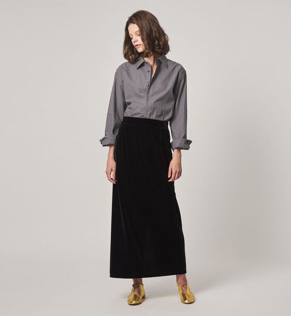 STEVEN ALAN「＜Steven Alan＞コットン ミニ チェック シャツ」|シャツ・ブラウス|