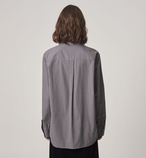 STEVEN ALAN「＜Steven Alan＞コットン ミニ チェック シャツ」|シャツ・ブラウス|