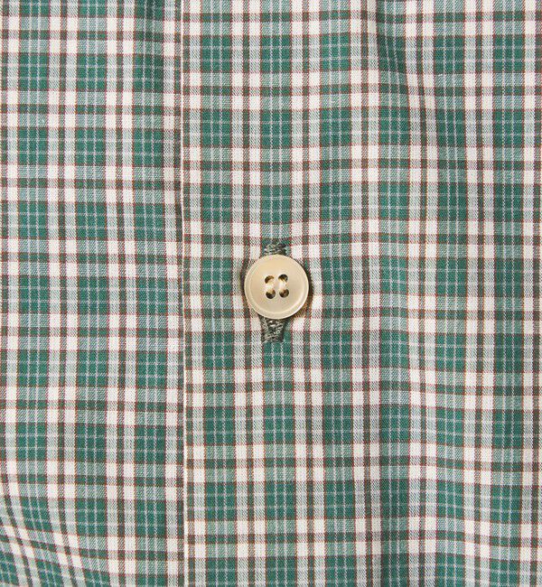 STEVEN ALAN「＜Steven Alan＞コットン ミニ チェック シャツ」|シャツ・ブラウス|