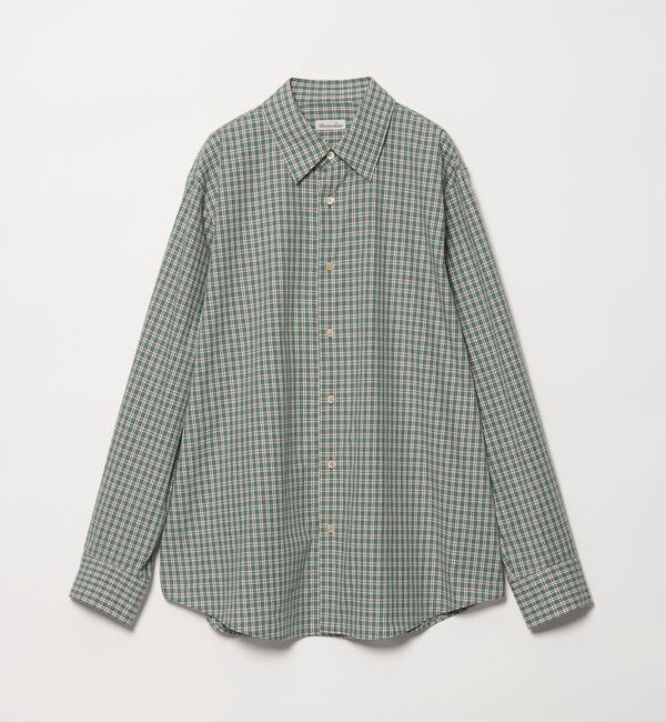 STEVEN ALAN「＜Steven Alan＞コットン ミニ チェック シャツ」|シャツ・ブラウス|