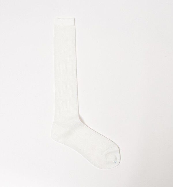 STEVEN ALAN「＜Steven Alan＞グリッター ハイ ソックス」|ソックス|WHITE