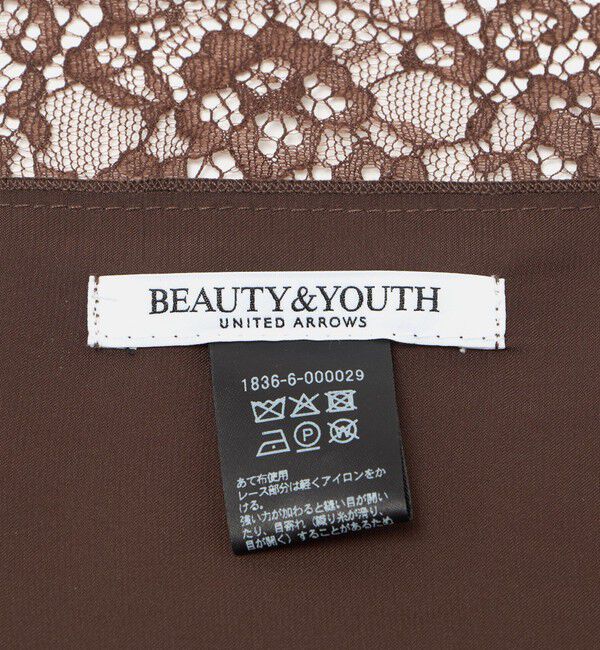 BEAUTY&YOUTH UNITED ARROWS「レース トライアングル スカーフ」|バンダナ・スカーフ|