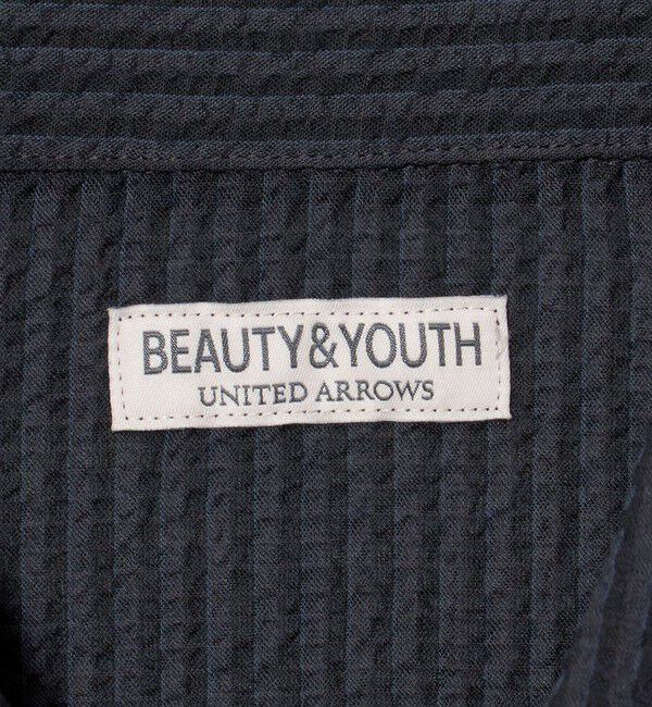 BEAUTY&YOUTH UNITED ARROWS「アーバン サッカー チェック ジップ シャツ」|シャツ・ブラウス|