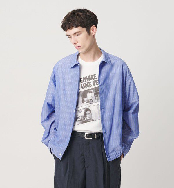 BEAUTY&YOUTH UNITED ARROWS「ボイル シアー ピンストライプ シャツ」|シャツ・ブラウス|