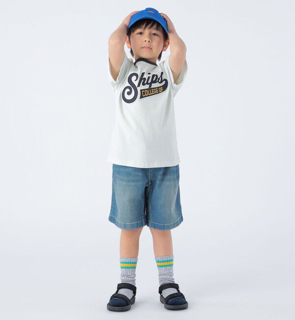 SHIPS KIDS「SHIPS KIDS:3P ライン ソックス」|ソックス|