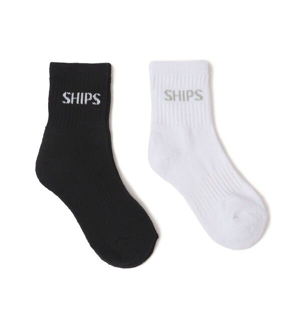 SHIPS KIDS「SHIPS KIDS:2P ロゴ ソックス」|ソックス|その他1