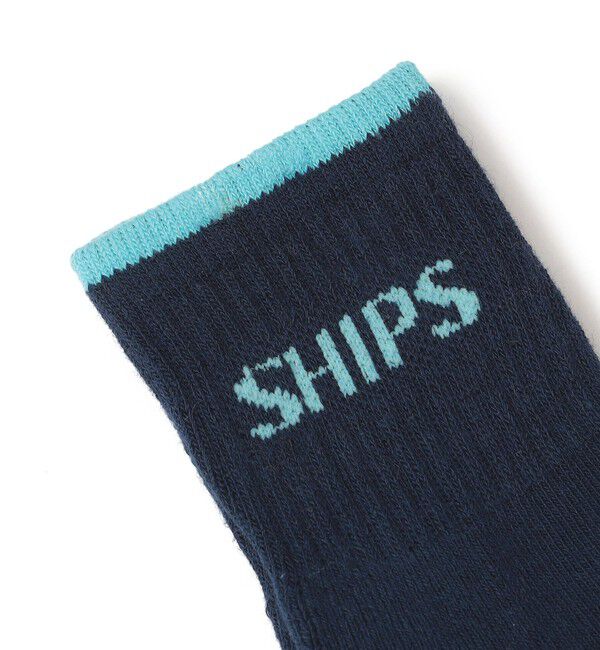 SHIPS KIDS「SHIPS KIDS:2P ロゴ ソックス」|ソックス|