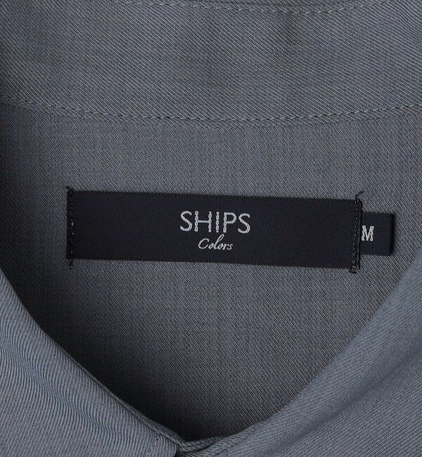 SHIPS Colors 「SHIPS Colors:〈洗濯機可能〉比翼 ブロッキング シャツ」|シャツ・ブラウス|