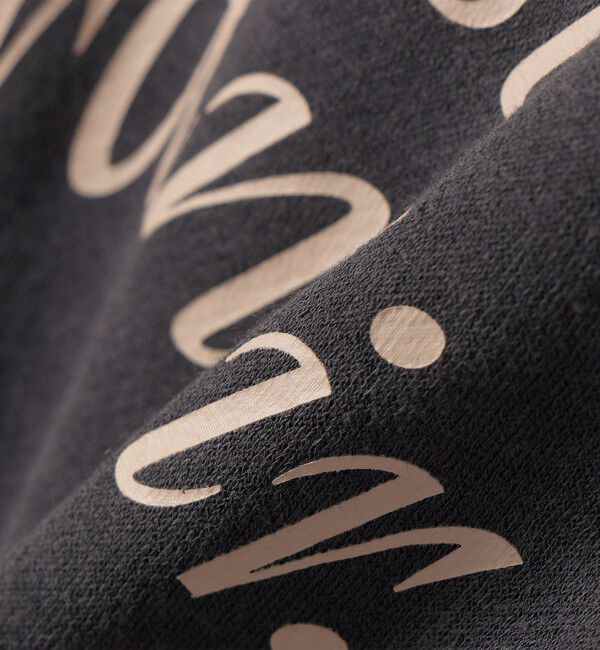 SHIPS any「SHIPS any:〈洗濯機可能〉シアー 裏毛 ロゴ TEE」|Tシャツ・カットソー|
