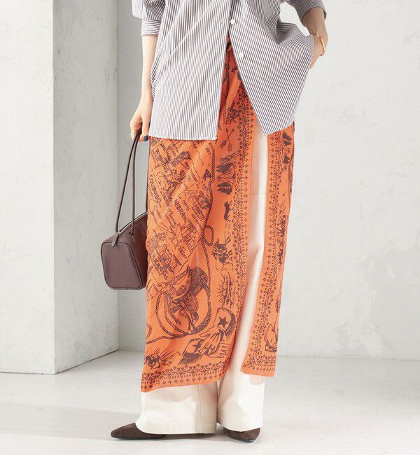 SHIPS for women「【一部SHIPS別注】BINDU: スカーフ 100&times;100」|バンダナ・スカーフ|