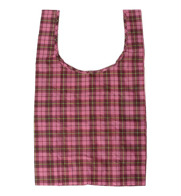 SHIPS Days「BAGGU: スタンダード タータン チェック」|エコバッグ|