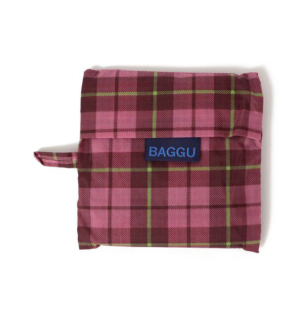 SHIPS Days「BAGGU: スタンダード タータン チェック」|エコバッグ|
