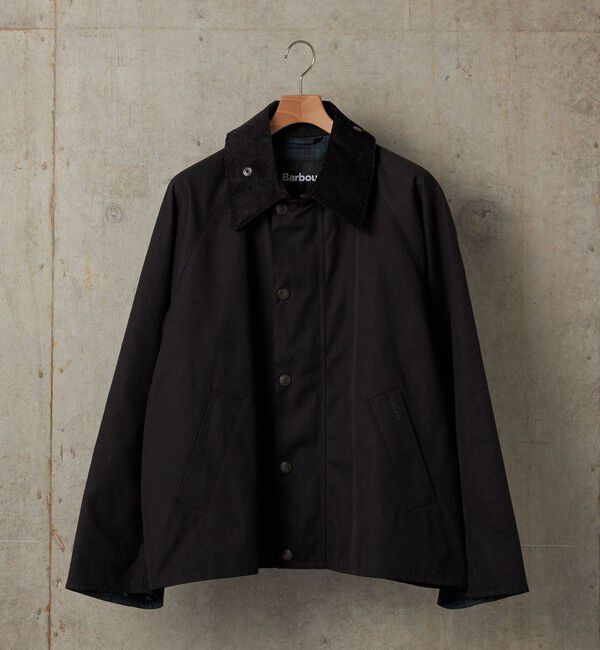 SHIPS「【SHIPS別注】Barbour: OS TRANSPORT JACKET」|ブルゾン・スタジャン|ブラック