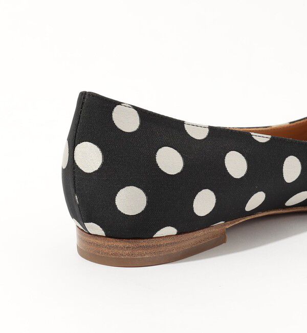 TOMORROWLAND GOODS「PELLICO DOT FLAT MULE フラットシューズ」|ローファー|
